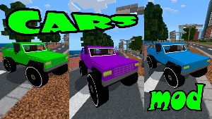 Car Pixel games mod Minecraft Screenshot 1