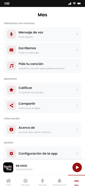 Radio La Paz Paipa Screenshot 2