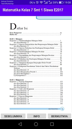 Matematika Kelas 7 Smt 1 Siswa E2017 Screenshot 2