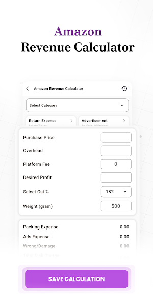 Margyn: E-Commerce Calculator Screenshot 3