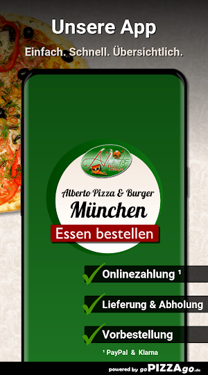 Alberto Pizza - Burger München Screenshot 0