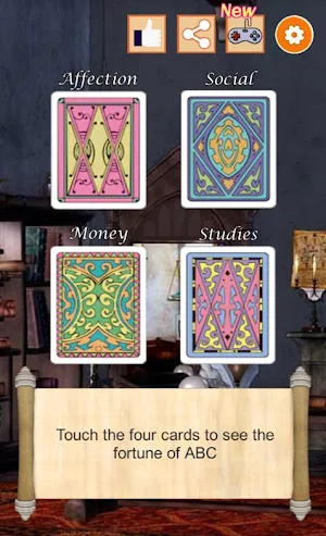 Prophetic Card : Magic, Psychic, Crystal, Fortune Screenshot 1