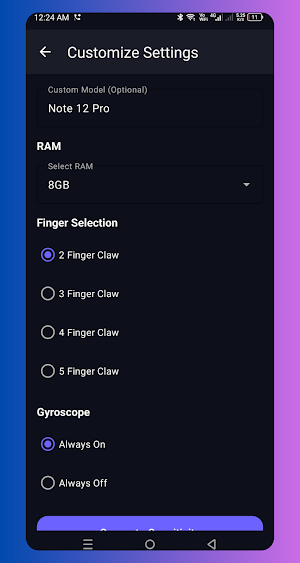 SensyPro-Sensitivity Generator Screenshot 1