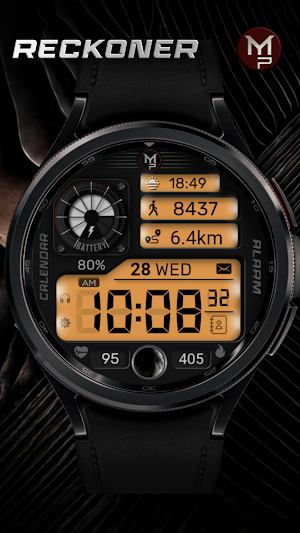RECKONER - Digital watch face Screenshot 2