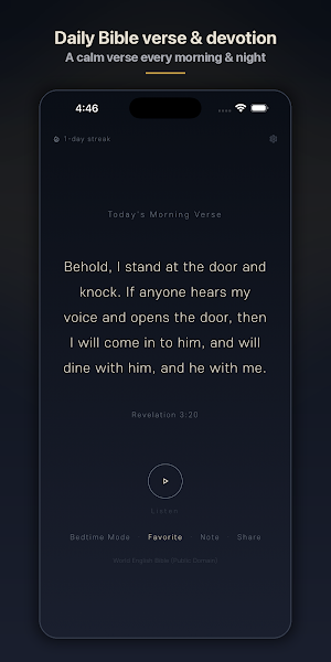 Daily Bible - Verse & Devotion Screenshot 0