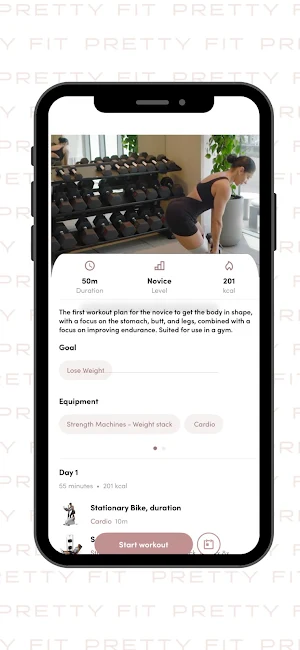 Pretty Fit Academy Screenshot 1