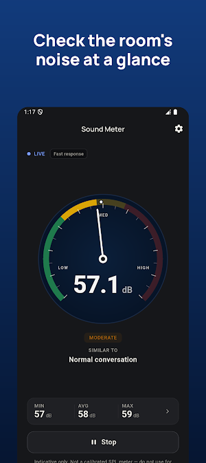 Sound Meter: dB Level Reader Screenshot 1