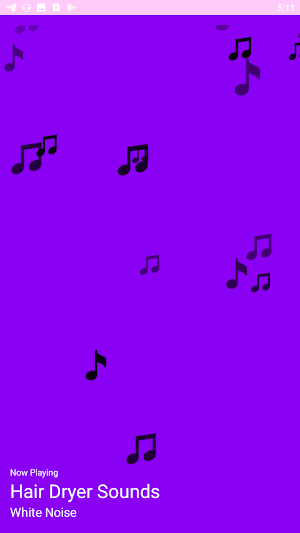 White Noise Hair Dryer Sounds Screenshot 2