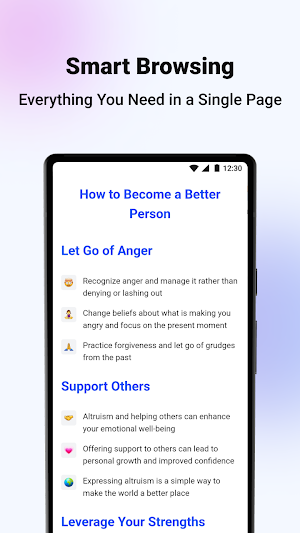 AI Browser Screenshot 3