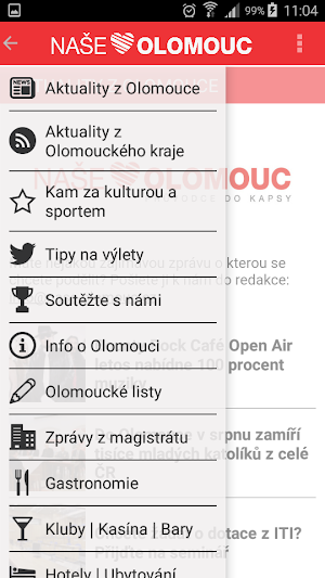 Naše Olomouc Screenshot 2