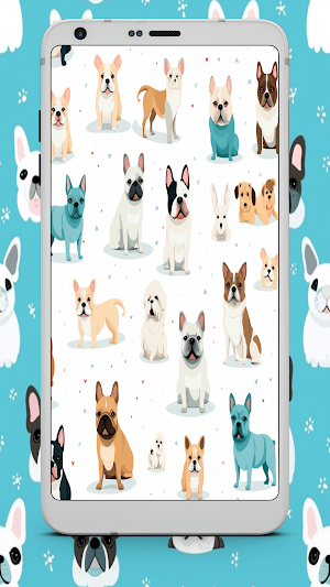 Cute French Bulldog Wallpapers Screenshot 1