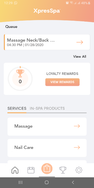 XpresSpa Screenshot 0