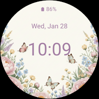 Soft Floral Time