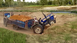 Heavy Tractor Trolley Cargo Simulator 3d Truck Screenshot 3