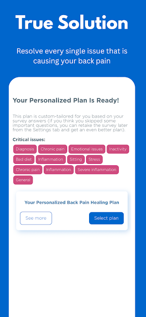 Heal Back Pain Screenshot 1
