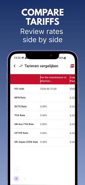 UK Tariff & Duty Calculator Screenshot 3