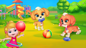 Cute puppy care & dress up Screenshot 2
