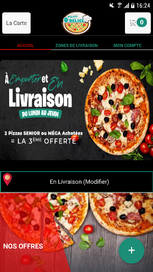O DELICE PIZZA Screenshot 1