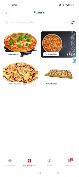 JB Pizza Screenshot 1