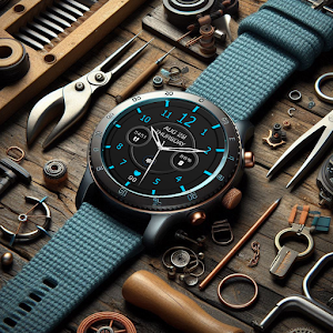 Key WF91 Classic Watch Face Screenshot 1
