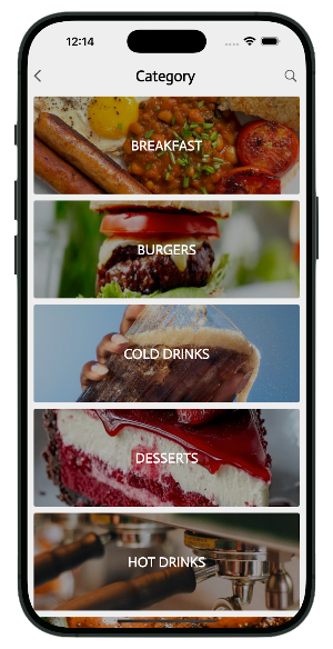 K-SL Restaurant App Screenshot 2