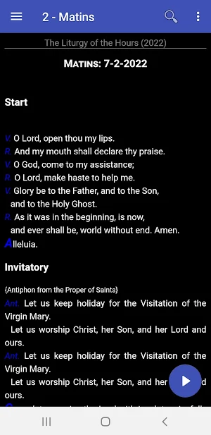 Liturgy of the Hours (2022) Screenshot 2