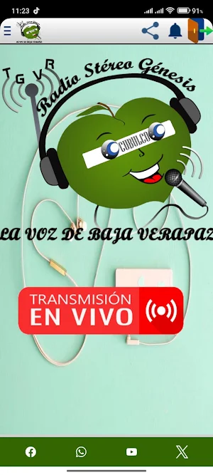 Radio Stereo Génesis Cubulco Screenshot 3