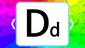 A to Z Alphabet Card Screenshot 1