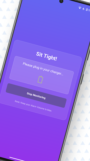 Sit Tight - Charger Alarm Screenshot 1