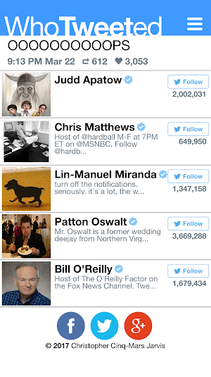 WhoTweeted Screenshot 3