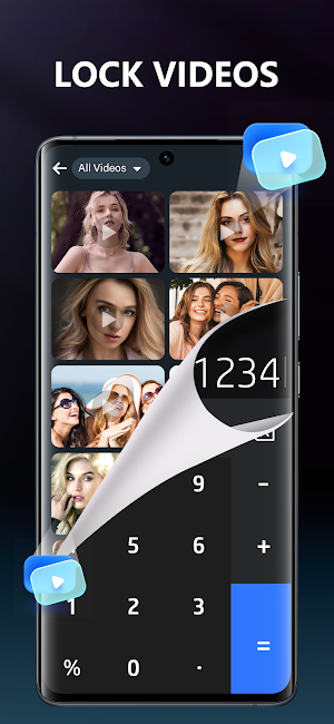 Calculator - Lock, Hide Photos Screenshot 2