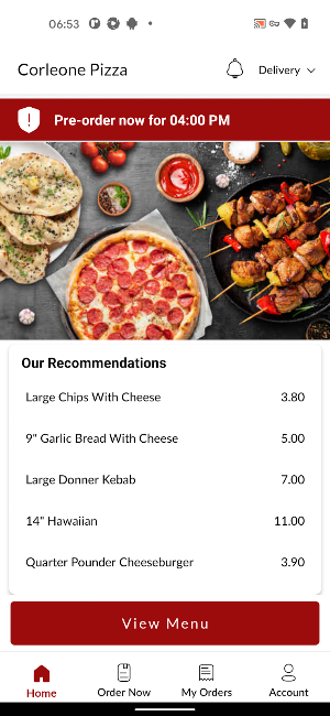 Corleone Pizza Screenshot 1