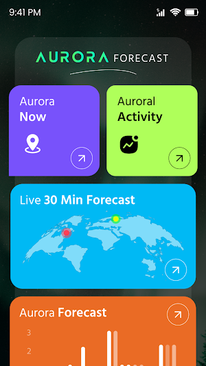 Aurora Forecast Screenshot 2