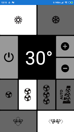Remote TOSOT AC, SIMPLE, as picture! NO SETTINGS! Screenshot 3