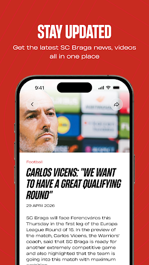 SC Braga App Oficial Screenshot 3