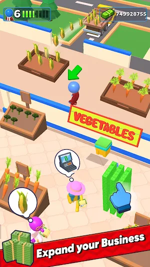 Super Mart Saga: Idle Arcade Screenshot 0