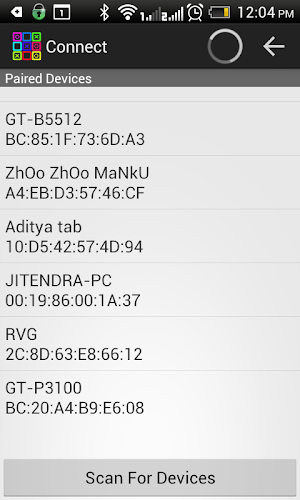 Tic Tac Toe Bluetooth Screenshot 1