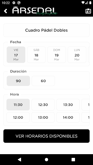 Arsenal Masculino Screenshot 3
