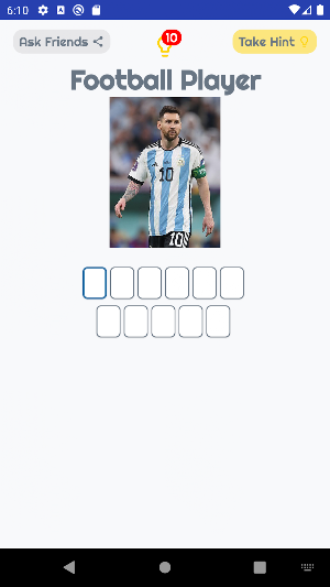Guess Football Player Quiz Screenshot 2