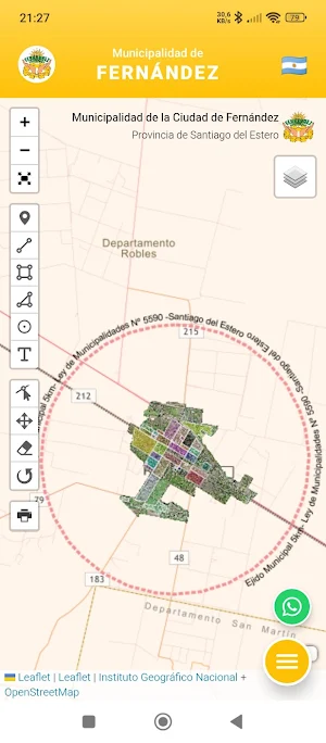 Municipalidad de Fernández Screenshot 3