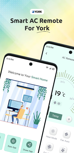 Smart AC Remote for York Screenshot 1