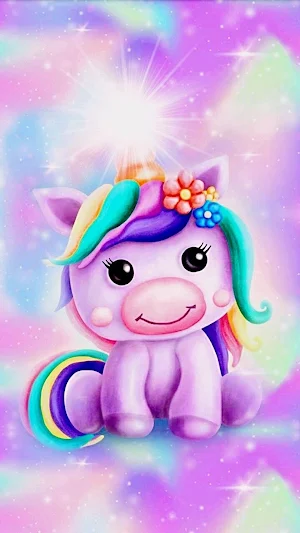Kawaii Unicorn Wallpapers HD Screenshot 0
