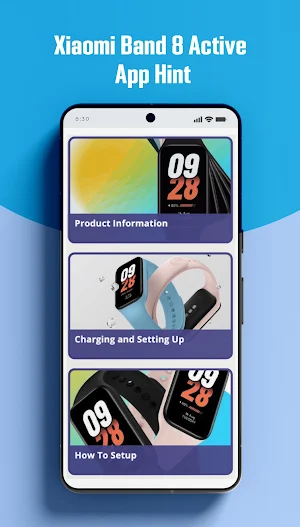 Xiaomi Band 8 Active App Hint Screenshot 2