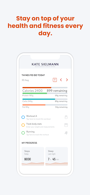 TrainWithKate Screenshot 1