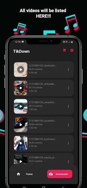 TikDown : TT Video Downloader Screenshot 2