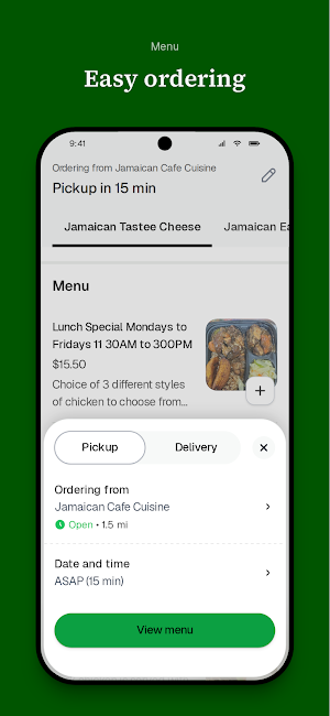 Jamaican Cafe Cuisine Screenshot 2