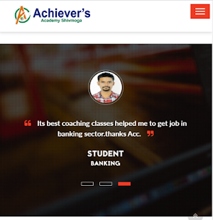 Achievers Academy Shivamogga Screenshot 1