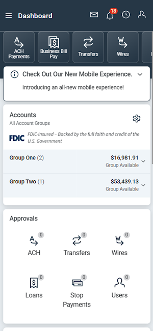 Meridian Treasury Management Screenshot 0