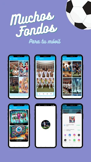 Fondos Fútbol Femenino Screenshot 3