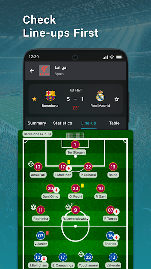 Football Live Score & Stats Screenshot 0